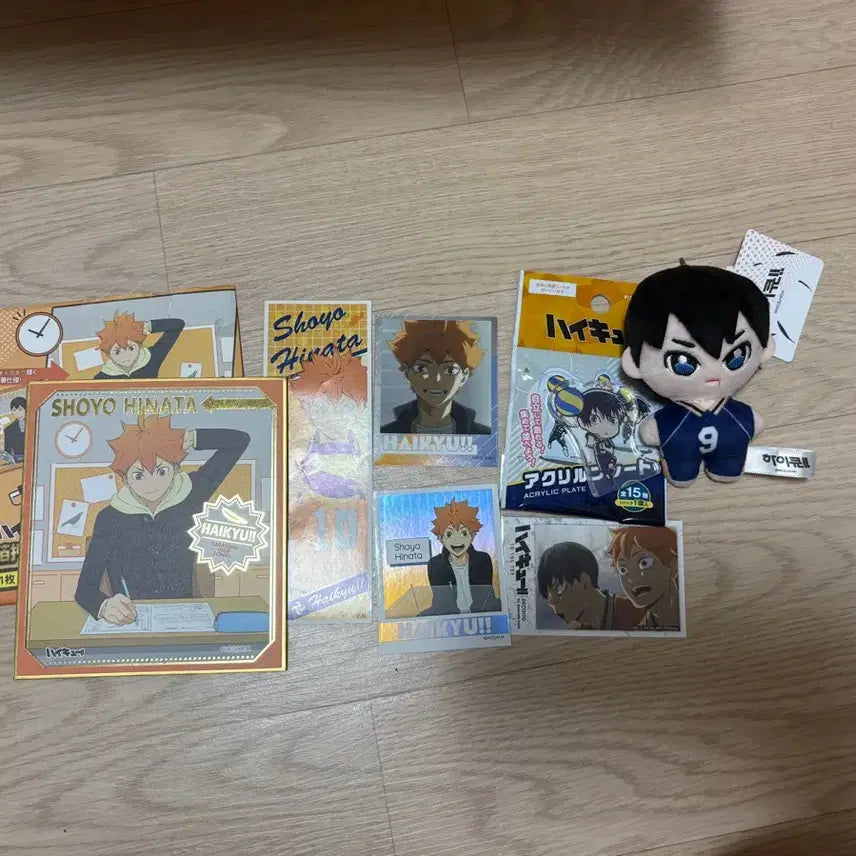 [BUNJANG] Haikyuu!! Shoyo Hinata & Tobio Kageyama Bundle Set / 하이큐 히나타 쇼요,카게야마 토비오 일괄