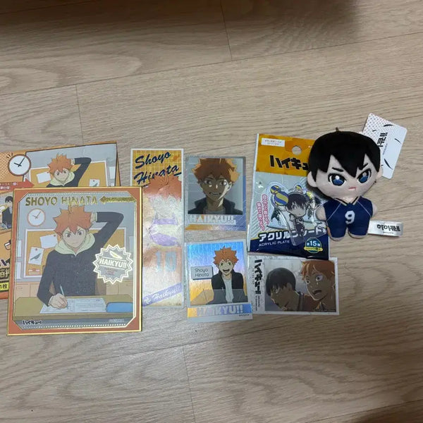 [BUNJANG] Haikyuu!! Shoyo Hinata & Tobio Kageyama Bundle Set / 하이큐 히나타 쇼요,카게야마 토비오 일괄