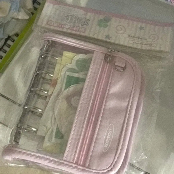 [BUNJANG] Binder Diary Deco 5a Type / 사진 두 장) 다꾸 다이어리 꾸미기 5a 바인더 양산형 지뢰계