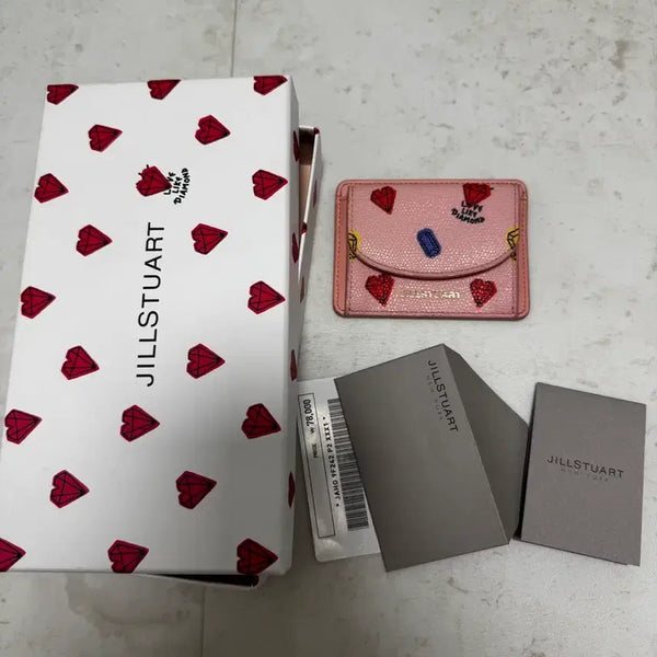 [BUNJANG] JILLSTUART Petit Dia Card Holder / 질스튜어트 쁘띠다이아 카드지갑