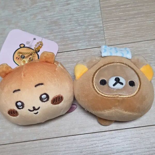 [BUNJANG] Cheeikawa x Rilakkuma Bakery Keychain Set / 먼작귀 베이커리 치이카와 리락쿠마 키링 2종