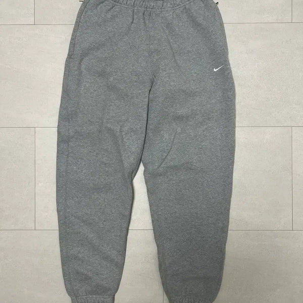 [BUNJANG] Nike Solo Swoosh Jogger Pants Grey Size S / 나이키 솔로 스우시 조거팬츠 S (32-34) 그레이