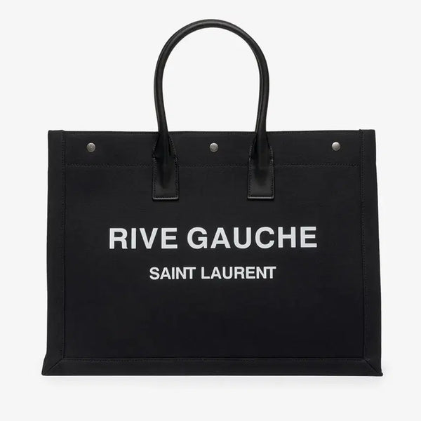 [BUNJANG] Saint Laurent Rive Gauche Tote Bag Black Large / 생 로랑 리브 고쉬 토트백 블랙 라지