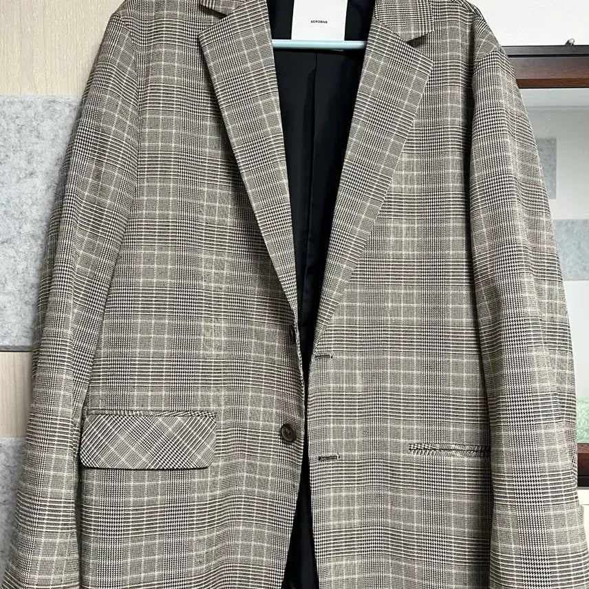 [BUNJANG] Men's Checkered Blazer / 남성 체크 블레이저