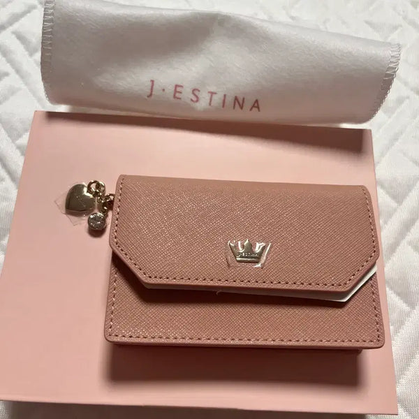 [BUNJANG] J.ESTINA Pink Card Holder / (새상품) J.ESTINA 제이에스티나 카드지갑