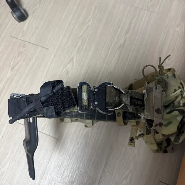 [BUNJANG] Ronin Tactics War Belt L (30-34 Inches) with Blue Force Gear Medic Pouch / 로닌 워벨트