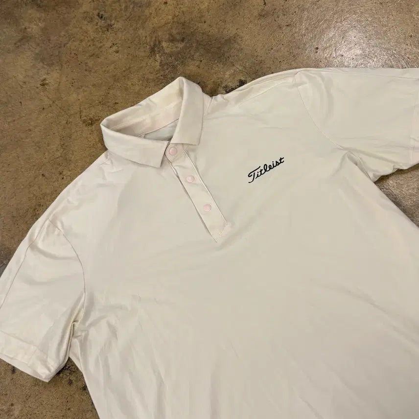 [BUNJANG] Titleist Authentic Short Sleeve Golf Wear / [정품/L] 타이틀리스트 반팔 골프웨어