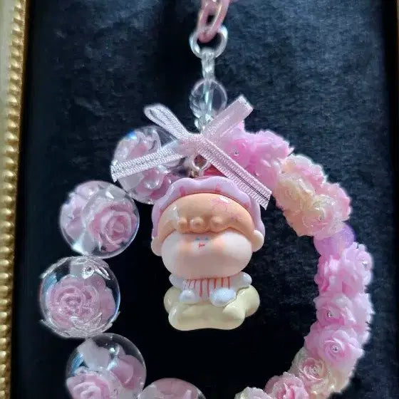 [BUNJANG] Amaryllis Genuine Figure Mini Flower Keyring / 아마릴리스 정품피규어 꽃 미니리스키링
