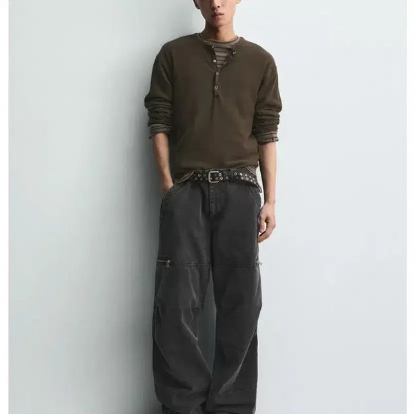 [BUNJANG] Zara Colgrey Parachute Cargo Pants Size 31 / (새상품) 자라 콜그레이 파라슈트 카고 팬츠 31사이즈