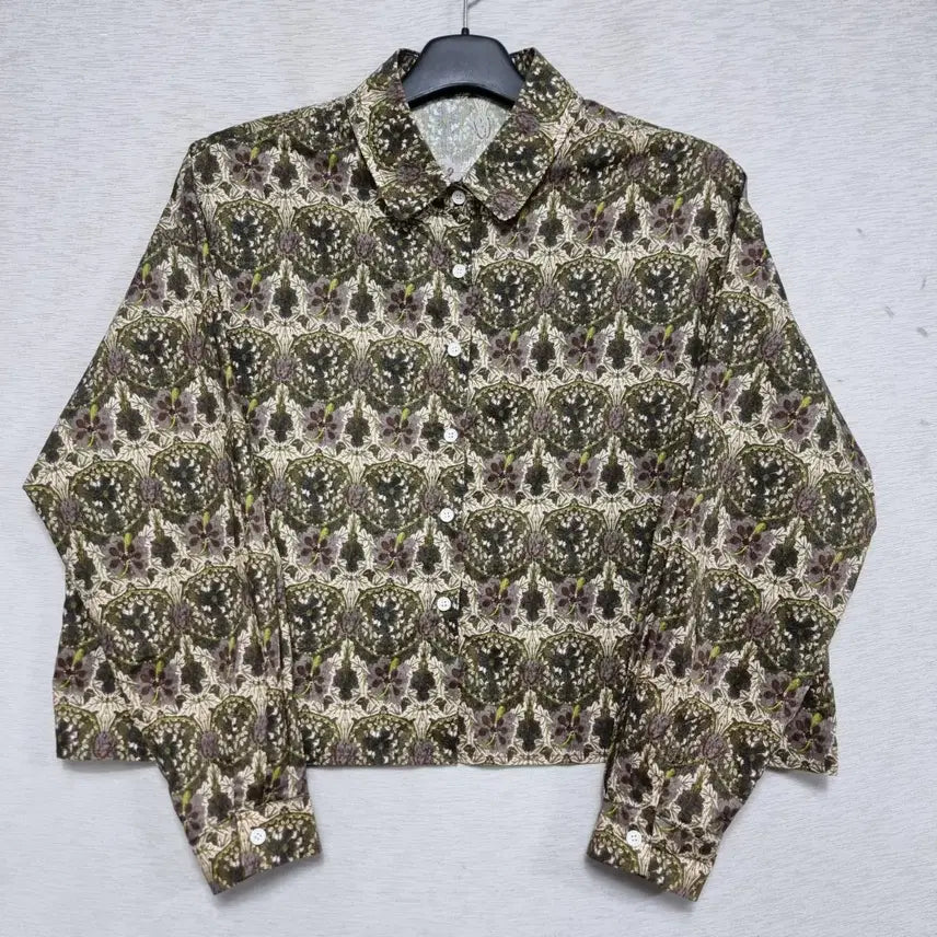 [BUNJANG] Mill & Ai Summer Crop Shirt Women's Size 66-77 / 밀앤아이 여름 크롭 남방 여자66ㅡ77사이즈ㅡ0423ㅇㅇ