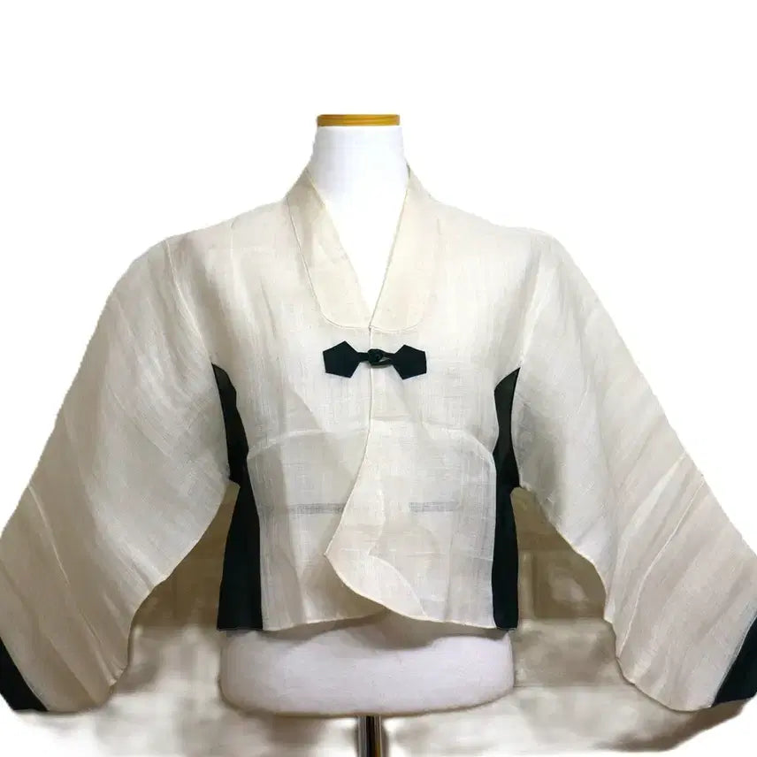 [BUNJANG] Semosi Modified Hanbok Jacket - Women's Size 55-66 / w676 세모시 개량저고리 여성55-날씬66/가슴둘레 90센치/사놀까