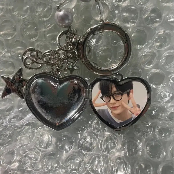 [BUNJANG] NCT WISH Yushi Heart Pendant Keychain / 엔시티위시 유우시 하트펜던트키링 양도