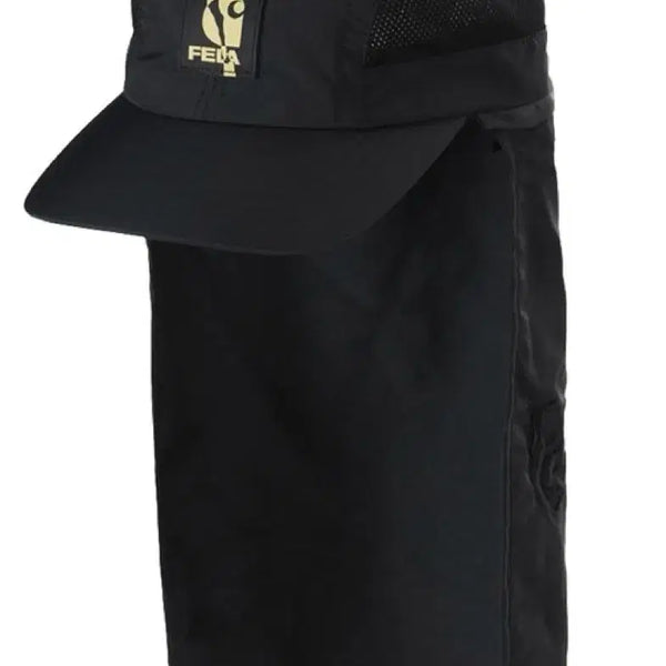 [BUNJANG] Carhartt WIP x Fela Kuti Nylon Neck Flap Cap / 칼하트 WIP X  펠라 쿠티(FELA KUTI) 넥 플랩 CAP 모자