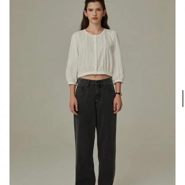 [BUNJANG] Howus Sage Blouse White / 호와스 howus sage blouse 블라우스 화이트