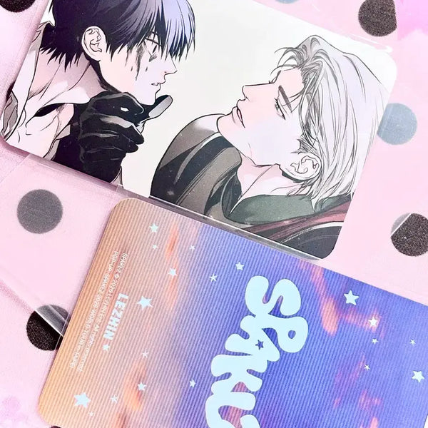 [BUNJANG] Sparkles Pop-Up Taiwan Taipei POB Photocard - Black Horse Mas Ebon / 스파클즈 팝업 대만 타이베이 특전 포카 검은 목마 검목 마스 에본