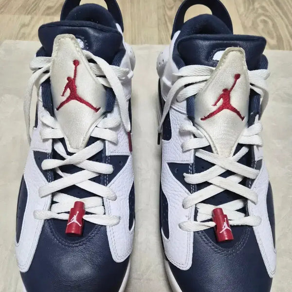 [BUNJANG] Nike Air Jordan 6 Retro Midnight Navy Golf Shoes CT8529-141 / 골프화 나이키 에어 조던6 레트로 미드나잇 네이비 CT8529-141