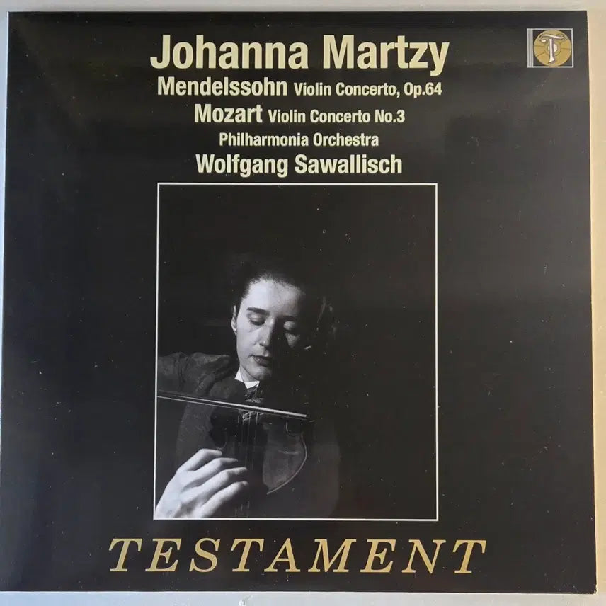 [BUNJANG] Johanna Martzy Mozart Mendelssohn Violin Concertos LP (Testament) / 요한나 마르치 - 멘델스존 / 모차르트 협주곡 LP (Testament)
