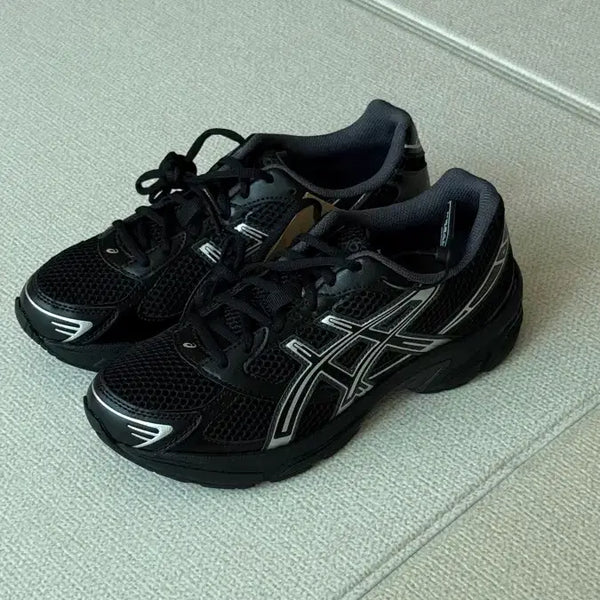 [BUNJANG] ASICS Gel-1130 Black Pure Silver Sneakers 250 / 아식스 젤1130, 블랙 퓨어 실버, 250