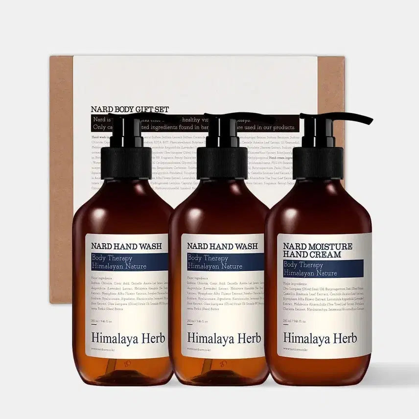 [BUNJANG] NARD Gift Set Hand Wash & Cream / NARD 기프트 세트 핸드워시2 & 크림