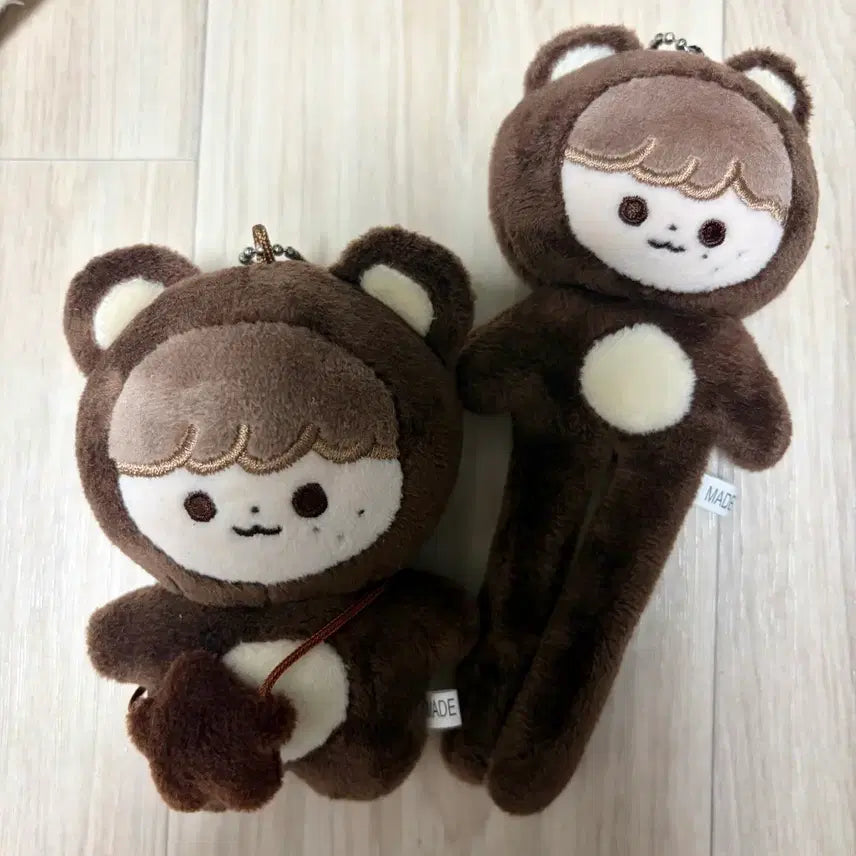 [BUNJANG] NCT Haechan Gomhyoki & Longhyoki Plush Set / 엔시티 해찬 곰효기 롱효기 일괄판매