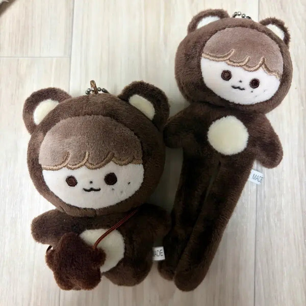 [BUNJANG] NCT Haechan Gomhyoki & Longhyoki Plush Set / 엔시티 해찬 곰효기 롱효기 일괄판매