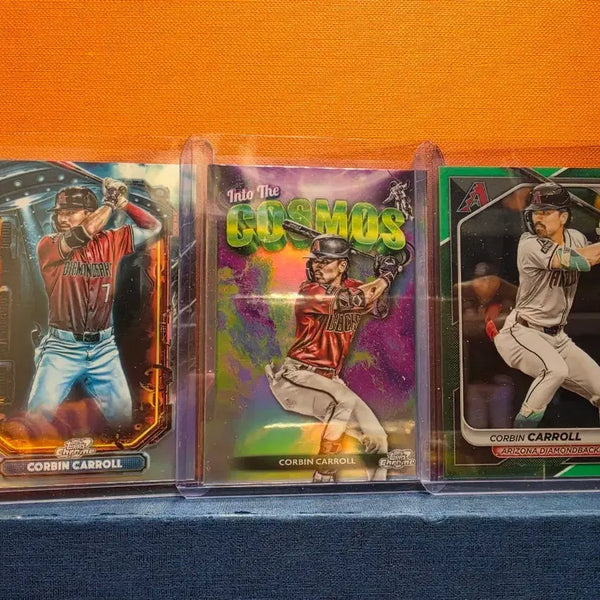 [BUNJANG] Corbin Carroll Limited Edition Cards (3-Card Lot) / 코빈 캐롤(Corbin carroll) 한정 카드 외 (3장)