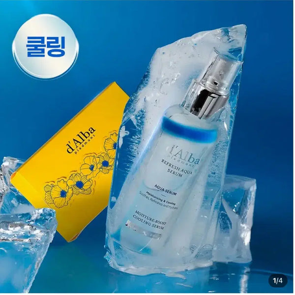 [BUNJANG] d'Alba Refresh Aqua Serum Cooling 100ml / 달바 리프레쉬 아쿠아 세럼 쿨링 100ml