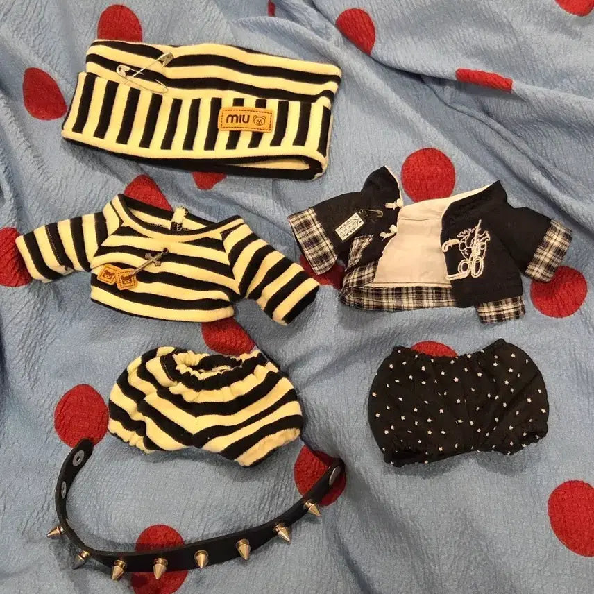 [BUNJANG] 20cm Doll Clothes Bundle Set / 20cm 20깅이 솜인형 의상 일괄 판매