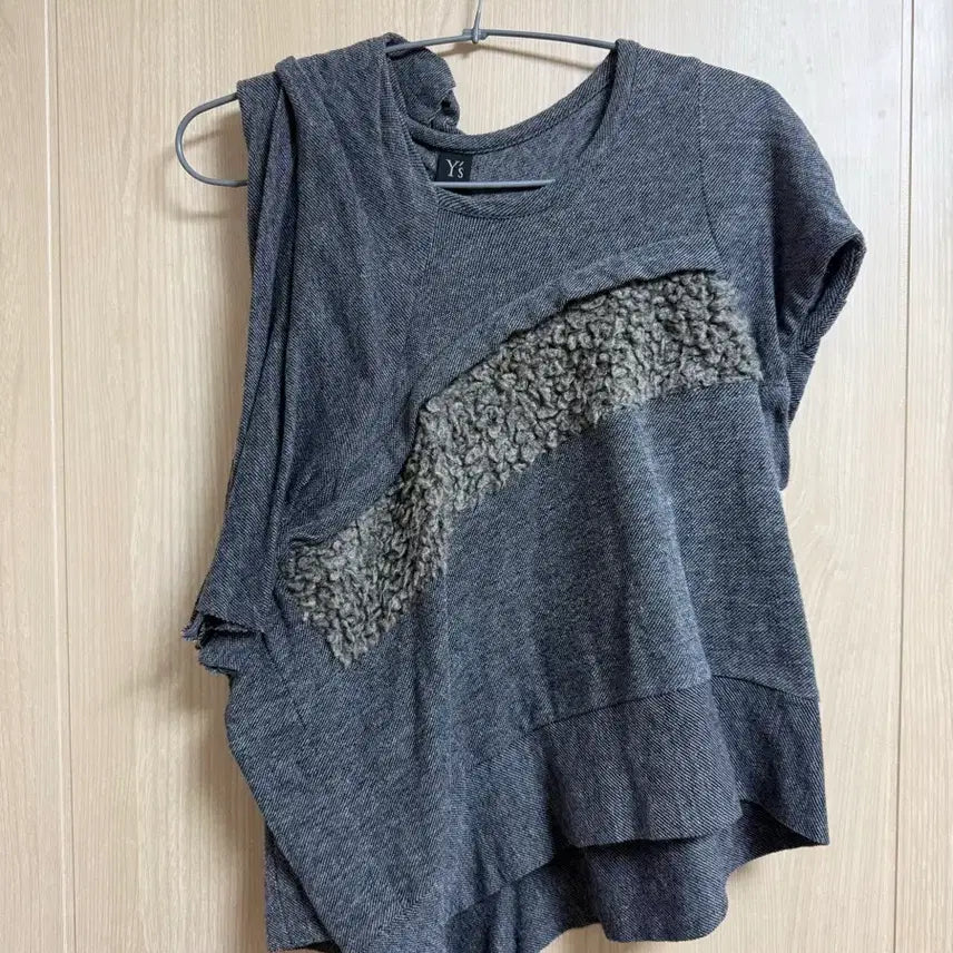 [BUNJANG] Y's Sleeveless Asymmetrical Top / (2) y's sleeveless 와이즈 비대칭 슬리브리스