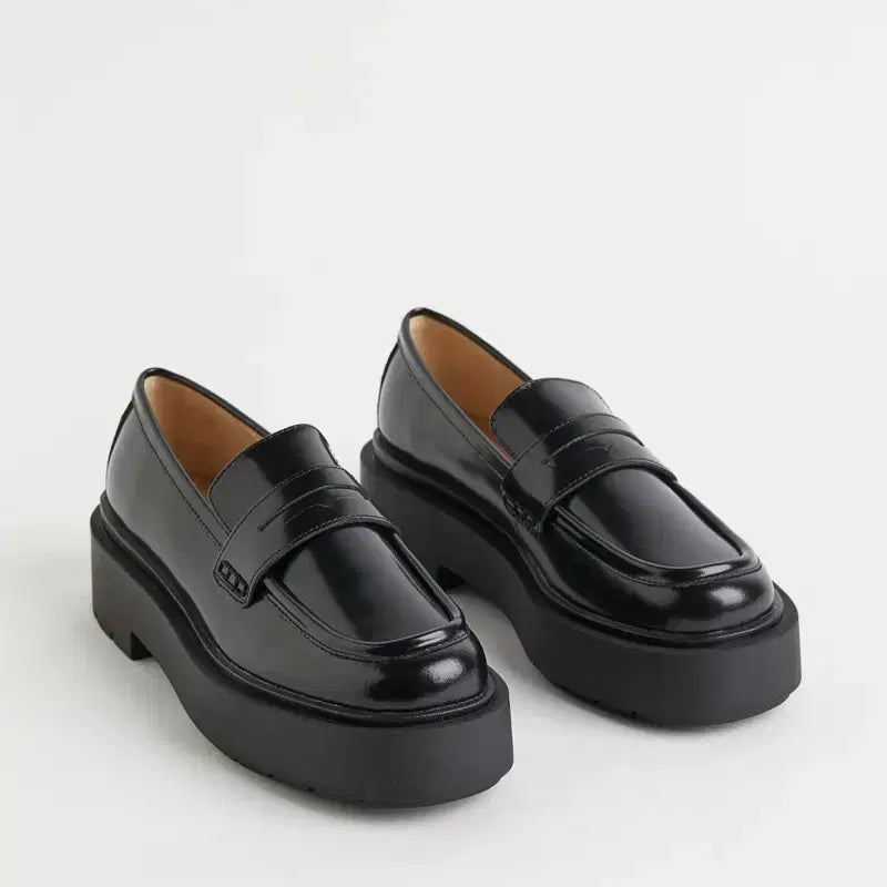 [BUNJANG] H&M Loafers Black 36 (230) / (새상품) H&M 에이치앤앰 로퍼 블랙 36 230