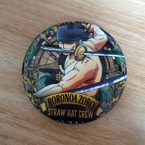 [BUNJANG] One Piece Roronoa Zoro Can Badge / 원피스 롤로노아 조로 캔뱃지