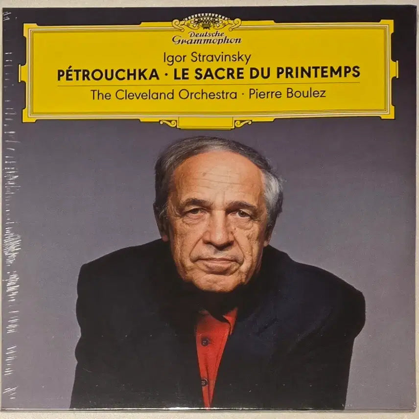 [BUNJANG] Pierre Boulez Stravinsky Petrushka & The Rite of Spring 2 LP (Sealed) / 피에르 불레즈- 스트라빈스키 페트르슈카 & 봄의 제전 2 LP (미개봉)