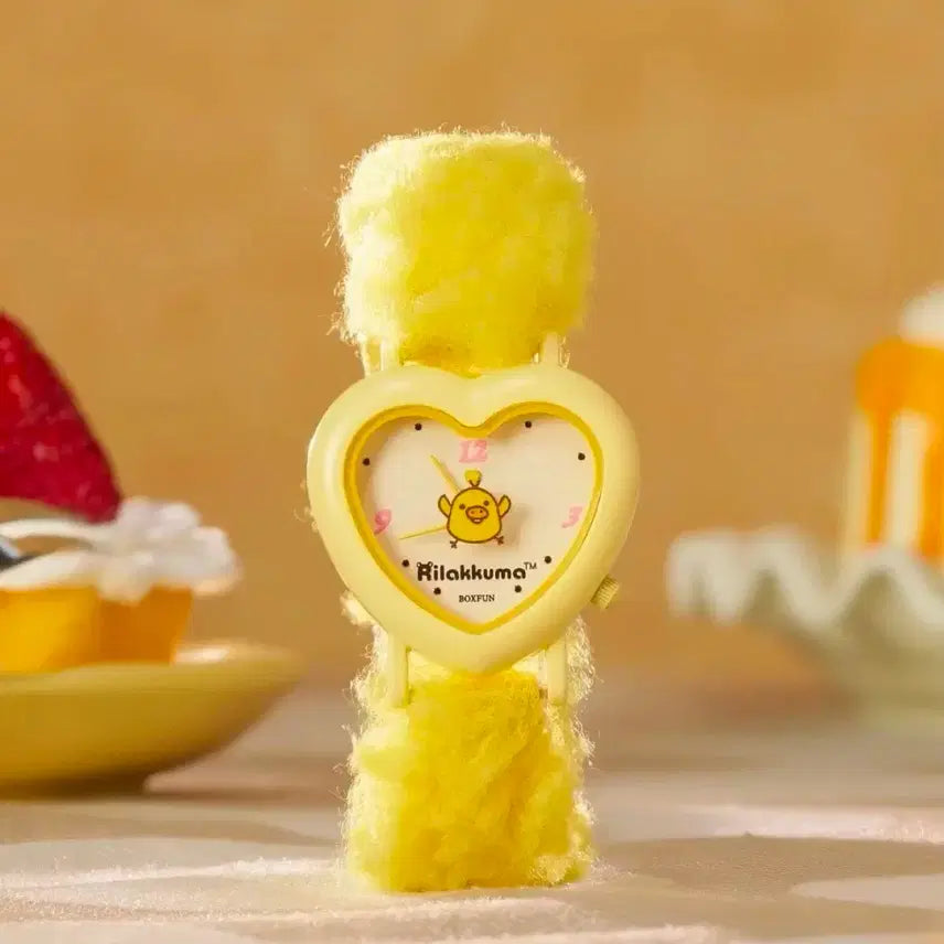 [BUNJANG] San-X Rilakkuma Yellow Bird Random Wristwatch / 산엑스 리락쿠마 랜덤 손목시계 키이로이토리