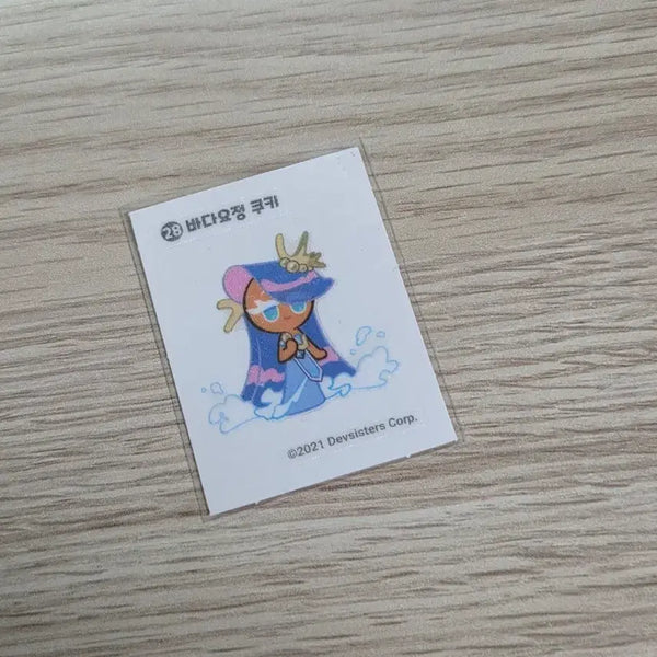 [BUNJANG] Cookie Run Sea Fairy Ttibsseal / 쿠키런 바다요정 띠부씰
