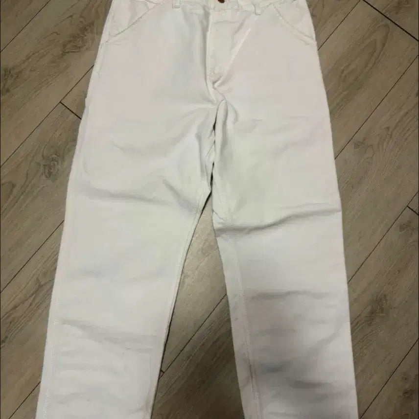 [BUNJANG] Carhartt Single Knee White Pants 32x32 / 카하트 32.32 싱글니 화이트 팬츠