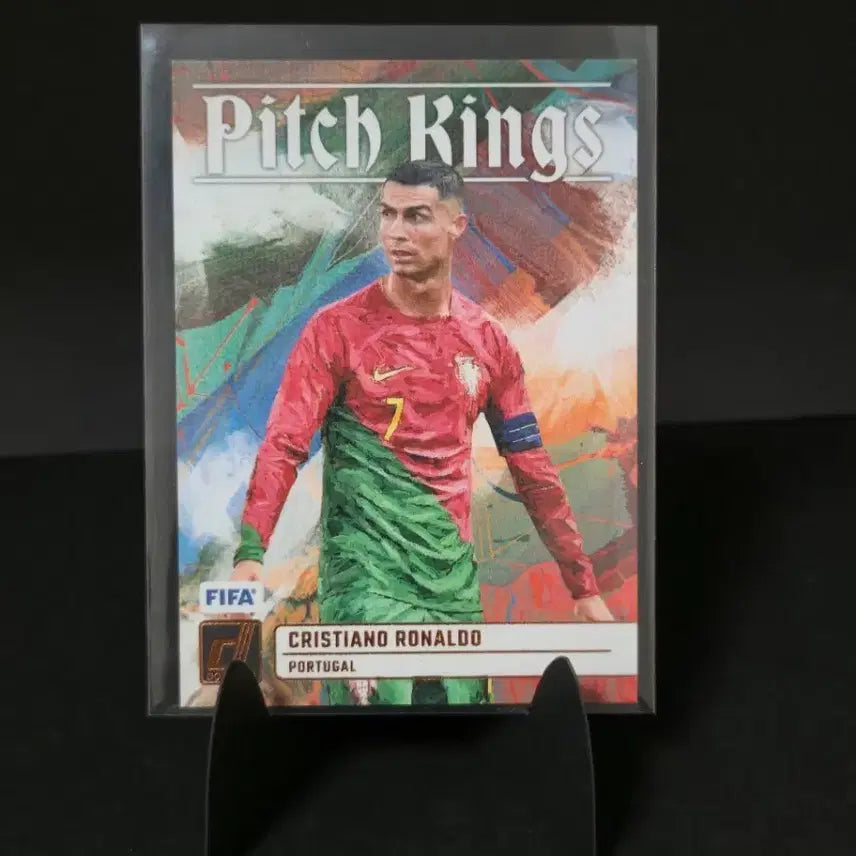 [BUNJANG] 2023-24 Panini Donruss Ronaldo Pitch King Trading Card / 파니니 23-24 돈러스 호날두 피치 킹