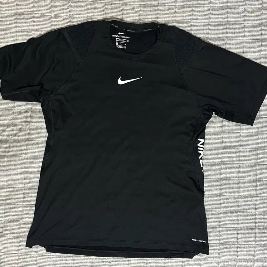[BUNJANG] Nike Pro AeroAdapt Slim Fit Training Top - Black / [XL] 나이키 프로 에어로어댑트 슬림핏 블랙 축구 농구 헬스