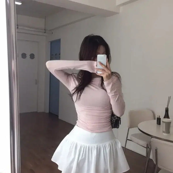 [BUNJANG] Hypnotic Flare Mini Skirt / 히프나틱 플레어 스커트