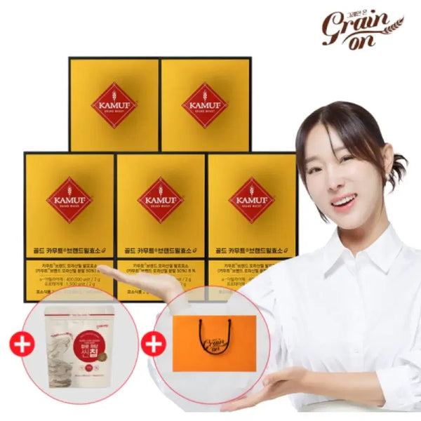 [BUNJANG] GrainOn Gold Kamut Enzyme 150 Pouches / 그레인온 골드카무트 효소G 30포 x 5박스