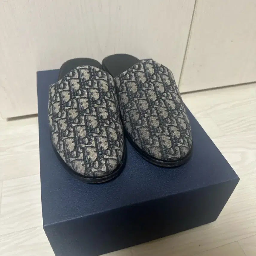 [BUNJANG] Dior Oblique Mules Slippers / 디올 오블리크 뮬 슬리퍼