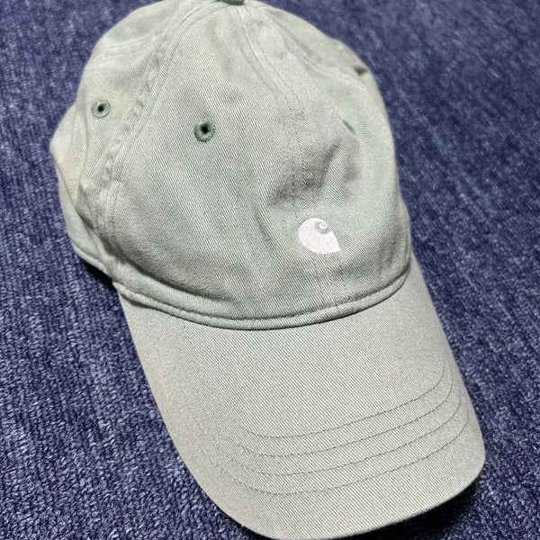 [BUNJANG] Carhartt WIP Green Cap Hat / 칼하트 WIP 그린 CAP 캡 모자