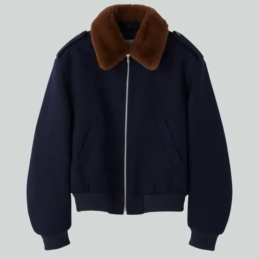 [BUNJANG] Recto Epaulette Wool Jacket / 렉토 에폴렛 울 자켓