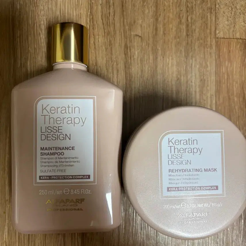 [BUNJANG] Alfavar Milano Keratin Therapy Shampoo & Mask Set / 알파파 밀라노 케라틴 테라피 샴푸 마스크 세트