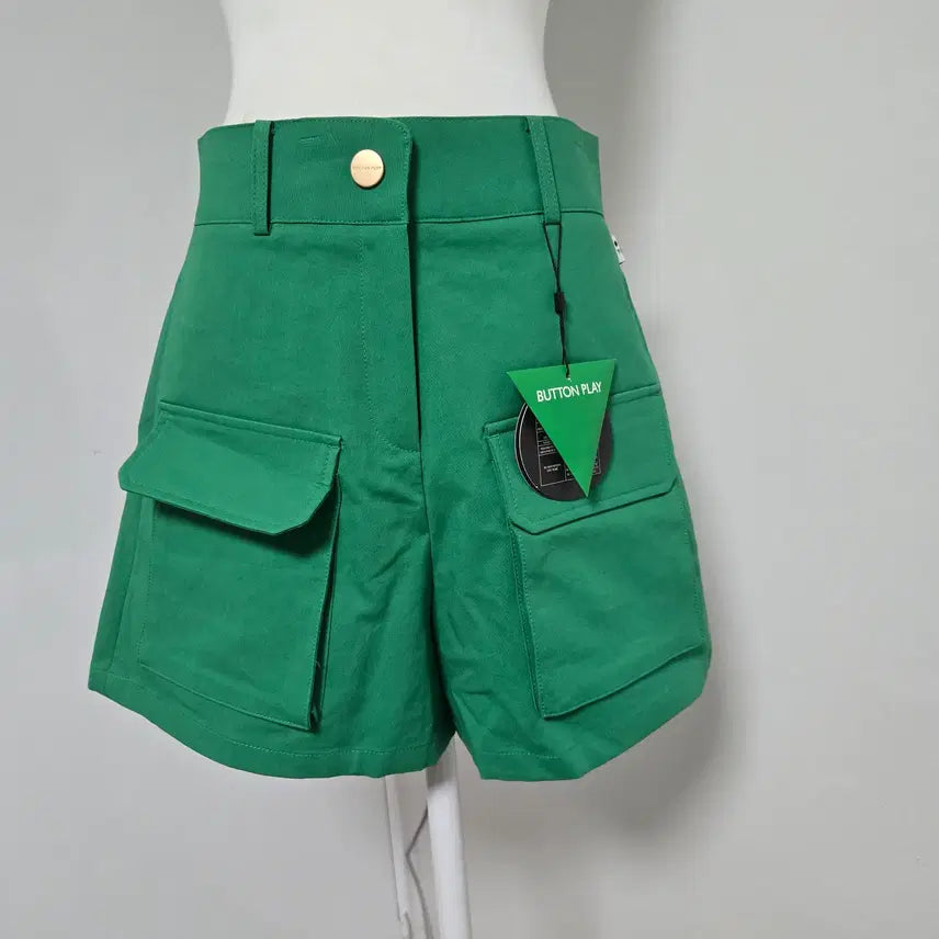 [BUNJANG] Button Play Pocket Golf Pants Green / 새상품) Button Play 버튼플레이 포켓 골프팬츠