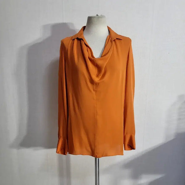 [BUNJANG] TIME by TIME Silk Blouse / 한섬타임 실크블라우스