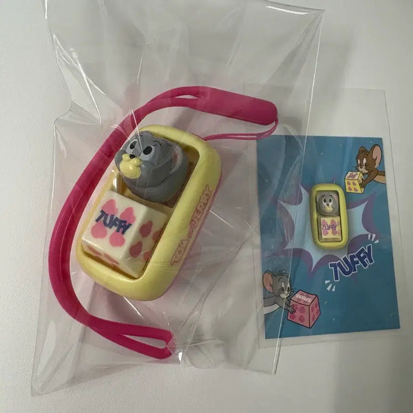 [BUNJANG] Tom and Jerry Tuppy Keycap Keyring Gacha Goods / 톰과제리 터피 키캡 키링 가챠 굿즈 누운터피