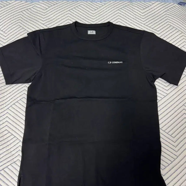 [BUNJANG] CP Company Logo T-Shirt Black / CP컴퍼니 반팔 티셔츠 블랙(M)