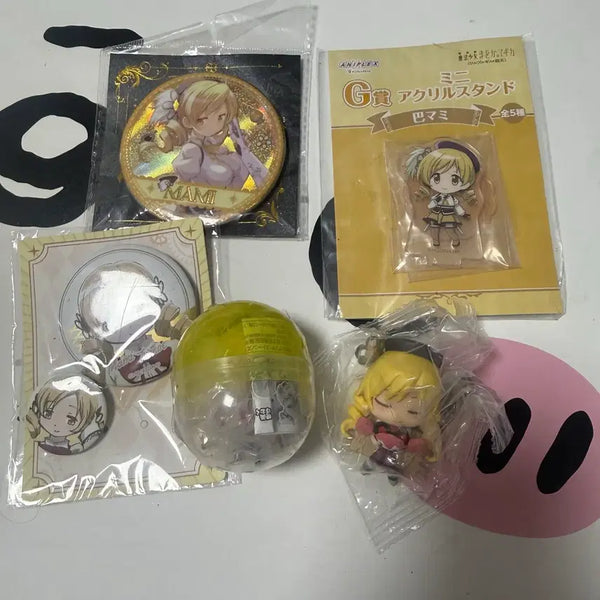 [BUNJANG] Puella Magi Madoka Magica Tomoe Mami Goods Bundle Set / 마법소녀 마도카 마기카 마마마 마미 굿즈 일괄