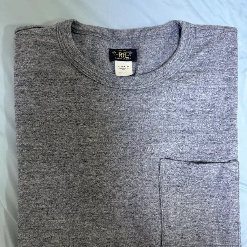 [BUNJANG] RRL Two-Pack T-Shirt Grey L / 더블알엘 투팩 그레이 L