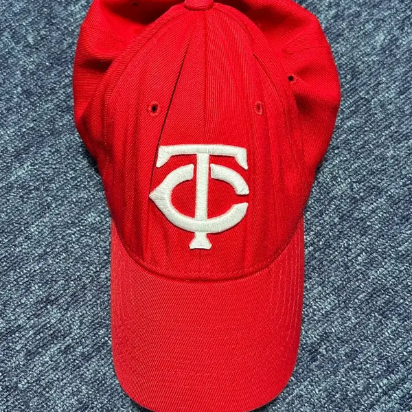 [BUNJANG] MLB Minnesota Twins Red Cap / MLB 미네소타 트윈스 레드 CAP 볼캡 모자